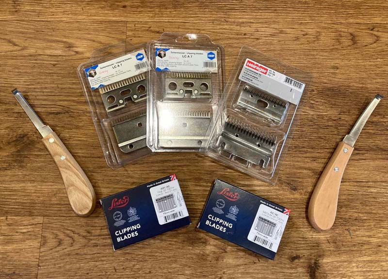 Horse and cattle blades 